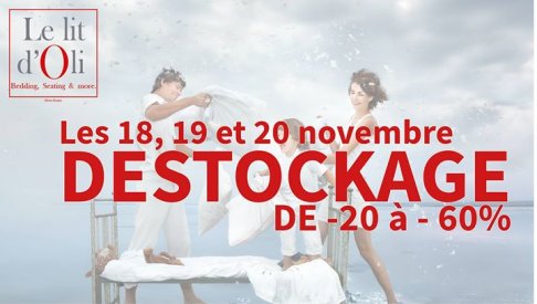 Stockverkoop Le lit d'Oli