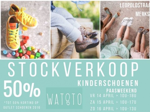 Stocksale Watoto Paasweekend