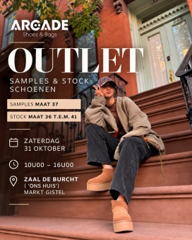 Stock- en samplesale georganiseerd door Arcade Shoes & Bags