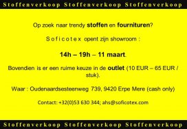 Stoffenverkoop - Outlet