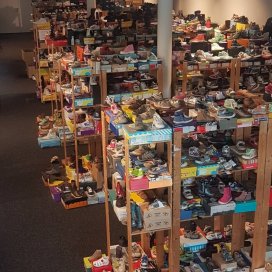 Stockverkoop merkschoenen