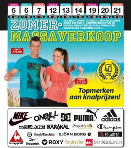 Zomer Massaverkoop