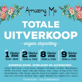 Totale uitverkoop Amazing Me