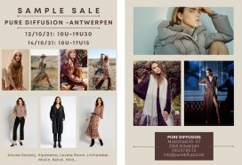 Women's fashion sample sale - pure diffusion antwerpen