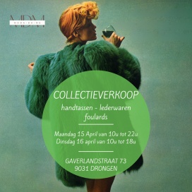 Collectieverkoop handtassen - lederwaren - foulards