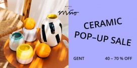 Motel a Miio keramiek pop-up sale