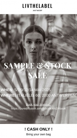 Stock Sale * Sample Sale * Livthelabel - Pure Agency