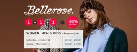 Stockverkoop Bellerose: 1+1+1= -30% EXTRA KORTING!