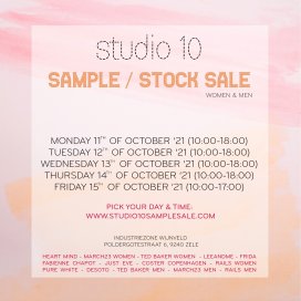 Studio 10 sample - en stockale