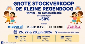 Stockverkoop De Kleine Regenboog