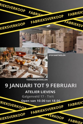 Fabrieksverkoop Meubelatelier Lievens