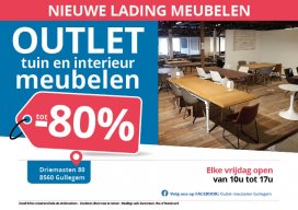 Outlet tuin- en interieurmeubelen