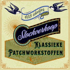 Stockverkoop patchworkstoffen