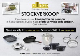 Stockverkoop keukengerei