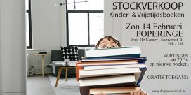 Stockverkoop kinder- & vrijetijdsboeken (Poperinge)
