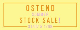 Ostend summer stocksale