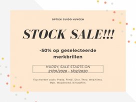 Optiek Huygen stockverkoop