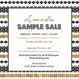 Sample Sale Amoda