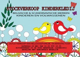 Outletverkoop Belgische & Scandinavische kindermerken