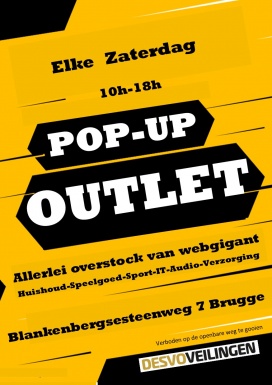 Desvo pop-up outlet