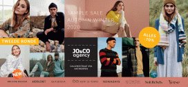Sample Sale Herfst-Winter collectie 2020 bij JO&CO Fashion Agency