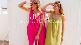 Julia end-of-summer stocksale