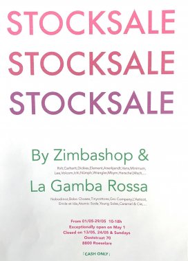 Stocksale Zimbashop & La Gamba Rossa