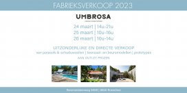 Umbrosa fabrieksverkoop