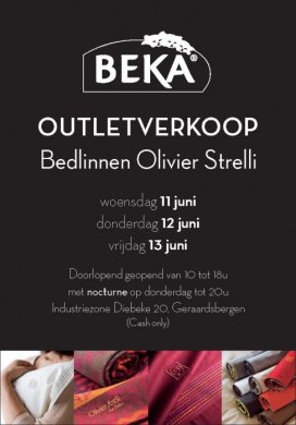 Stockverkoop Beka & Olivier Strelli bedlinnen