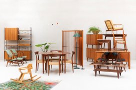Stocksale vintage meubelen en wall units