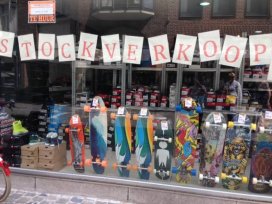 Stockverkoop street and skate stuff