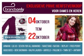 Herfstverkoop Brands Only Antwerpen