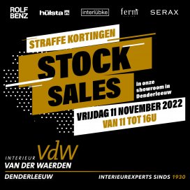 Stocksale Van Der Waerden (meubelen & deco)