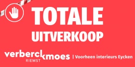 Totale uitverkoop Meubelen Verberckmoes Riemst 