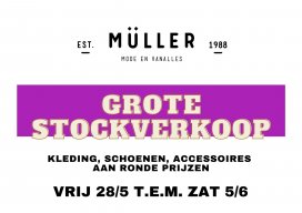 Stockverkoop Müller Diest