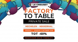 Le Creuset Factory To Table Private Sale