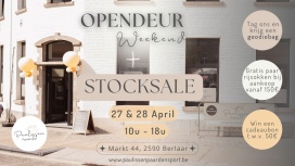 Paulissen Paardensport stocksale en opendeur