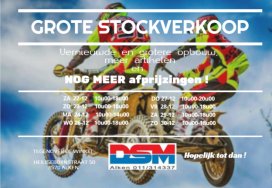 Stockverkoop DSM Crosscenter Alken