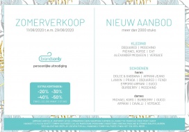 Zomerverkoop Brands Only Antwerpen