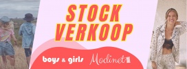 Modinet / Boys & girls stockverkoop
