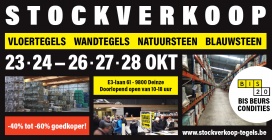 Stockverkoop tegels & natuursteen