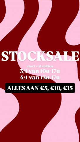 Pre_loved.be stocksale