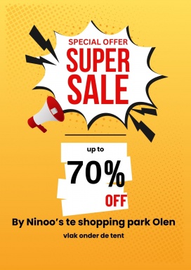 Uitverkoop Ninoo's Olen: kortingen tot 70%