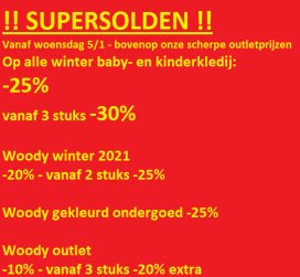 Pierrot Outletstore: SUPERSOLDEN 