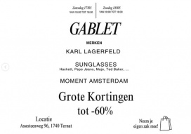 GABlet stockverkoop