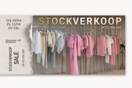 2 DAGEN STOCKVERKOOP - Tot -70% op topmerken!