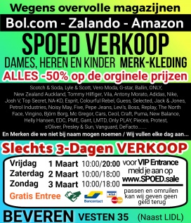SPOED SALE Merk-Kleding Bol.com - Zalando - Amazon