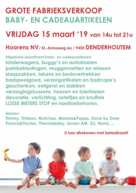 Stockverkoop baby- en cadeauartikelen