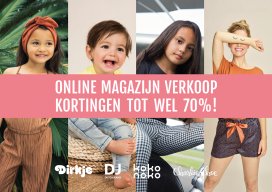 Baby- en kinderkleding met kortingen tot 70% // online magazijn verkoop