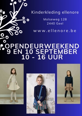 Ellenore opendeurweekend + stockverkoop outlet winter 2022